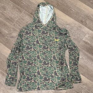 Mossy Oak Men's Green Camo Hoodie